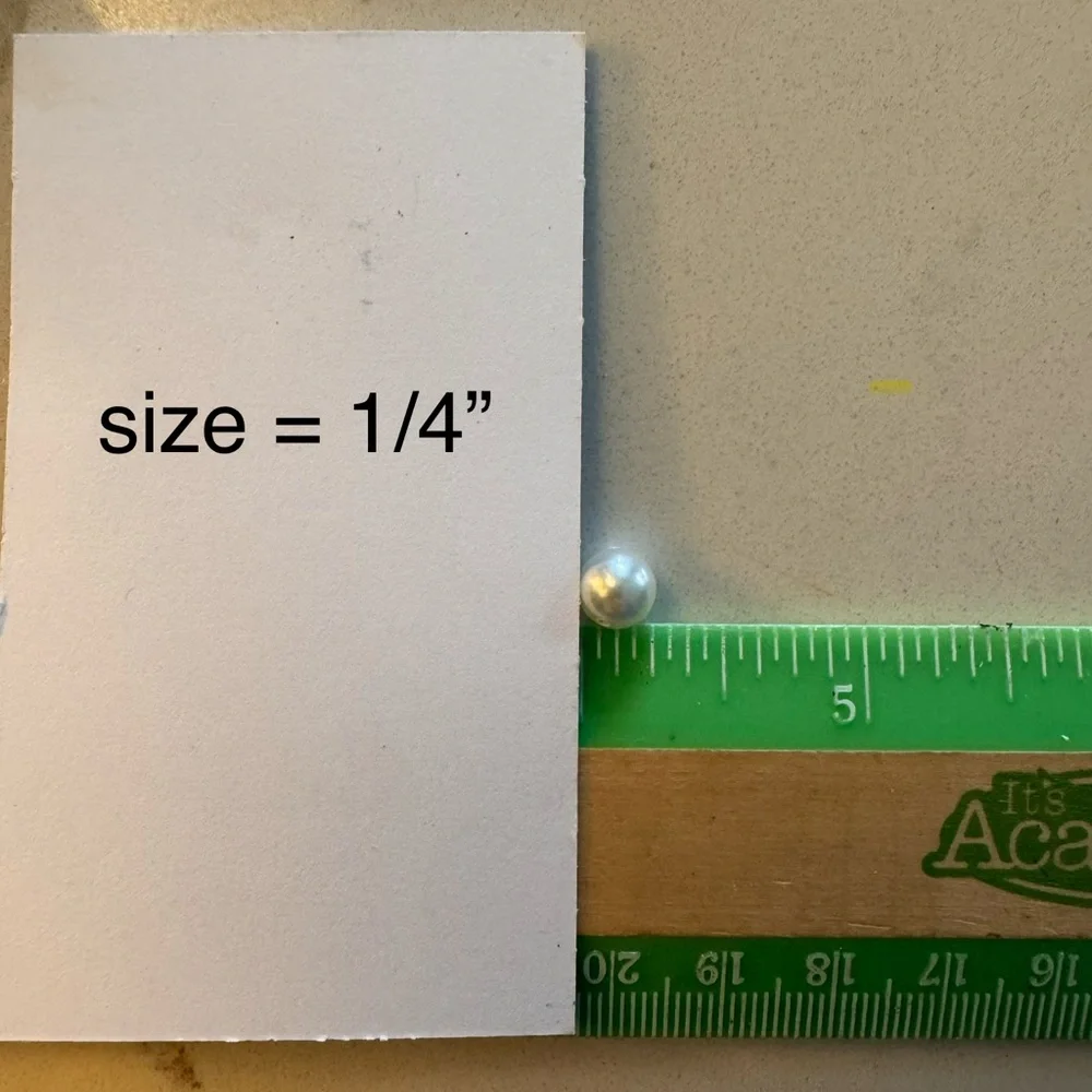 Na Hoku Pearl from Pearl Factory - 1/4” White - Picture 4 of 10